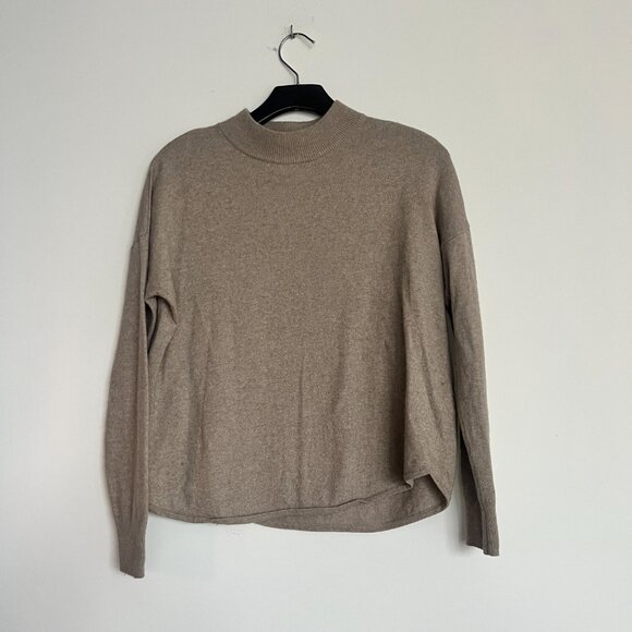 Madewell Wool Blend Ashbury Mockneck Sweater - Picture 4 of 8